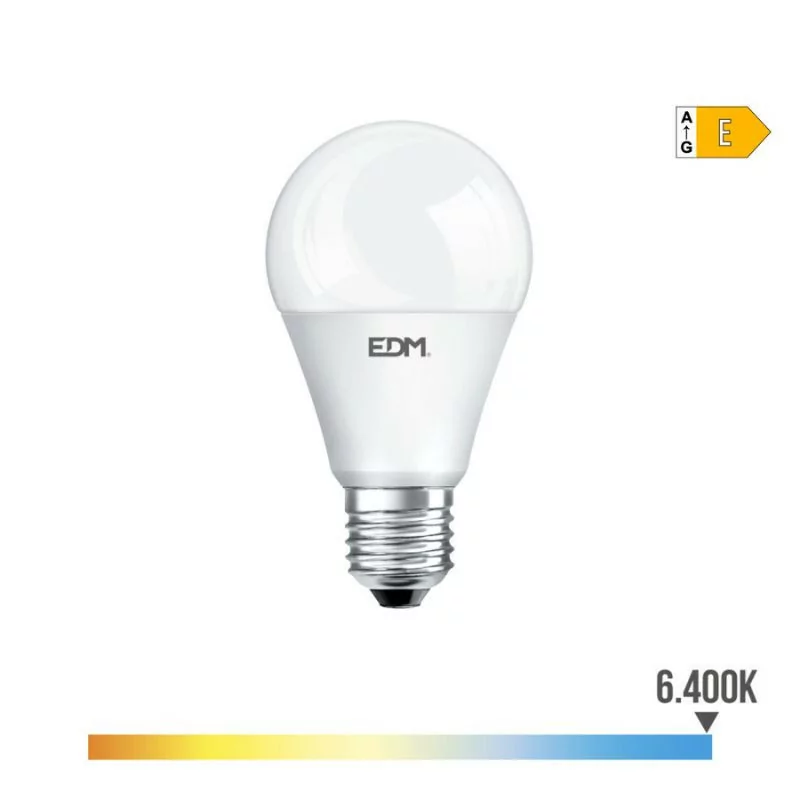 EDM LED Bulb - Standard - E27 - 20W - 2100LM - 6400K - Cold Light - 6x12.5cm - 98708 EDM LED Bulb - Standard - E27 - 20W - 2100LM - 6400K - Cold Light - 6x12.5cm - 98708