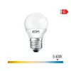 Lâmpada LED EDM - Esférica - E27 - 6W - 500LM - 6400K - Luz Fria - 4,5x8,2cm - 98700|EdM|8425998987003