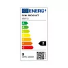 Lâmpada LED EDM - Vela - E14 - 8W - 806LM - 6500K - Luz Fria - 3,8x11,4cm - 98075|EdM|8425998980752
