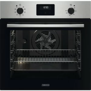 Zanussi Built-in Electric Oven - 2790W - 72L - A+ - Black / Stainless Steel - ZOHXX3X1