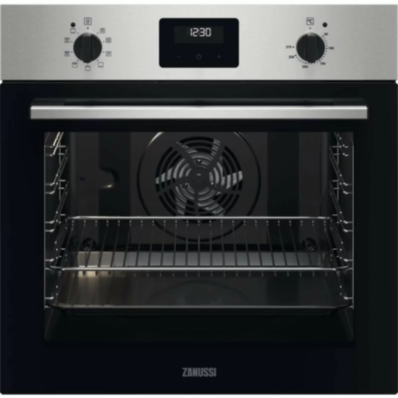 Zanussi Built-in Electric Oven - 2790W - 72L - A+ - Black / Stainless Steel - ZOHXX3X1 Zanussi Built-in Electric Oven - 2790W - 72L - A+ - Black / Stainless Steel - ZOHXX3X1