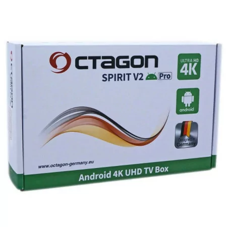 Octagon Spirit Pro - 2GB RAM / 32GB ROM - Android TV - 4K UHD HDR10 - Clap System