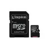 Kingston MicroSD Card - 256GB + SD Adapter - SDCS2/256GB