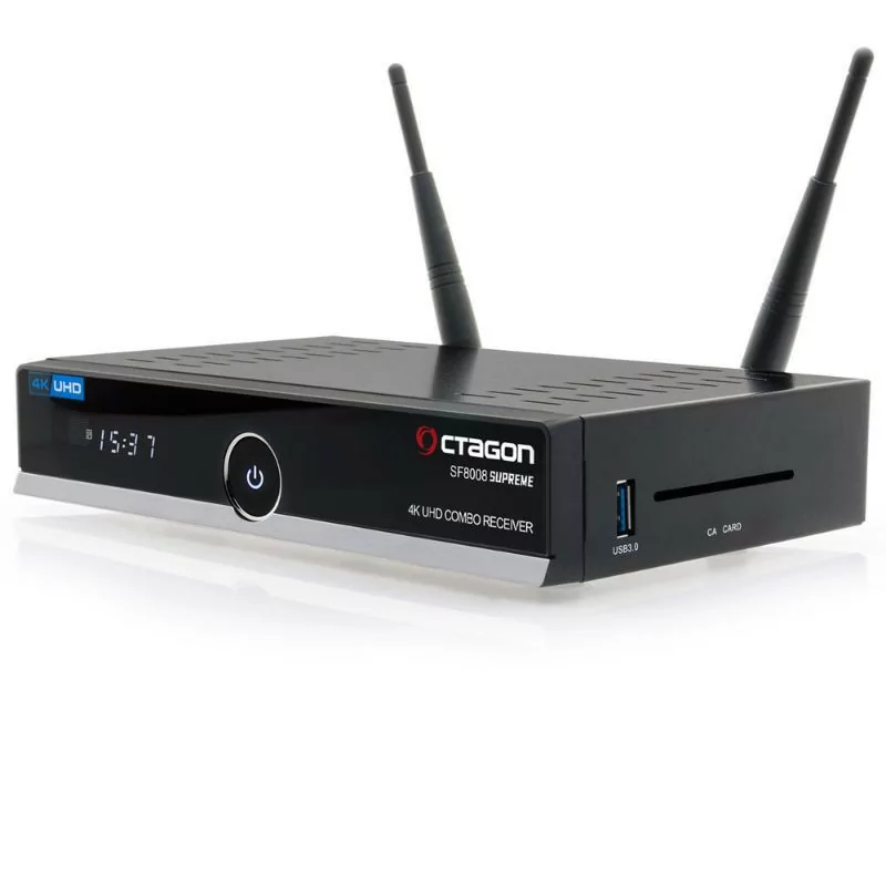 Octagon SF8008 SUPREME - DualOS (E2 + Definesat) - Combo - 4K