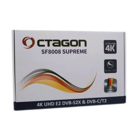 Octagon SF8008 SUPREME - DualOS (E2 + Definesat) - Combo - 4K|Octagon|4262454470051