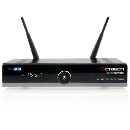 Octagon SF8008 SUPREME - DualOS (E2 + Definesat) - Twin Satélite - 4K|Octagon|4262454470068