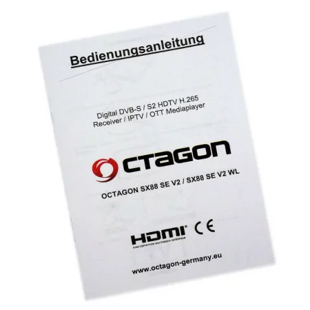 Octagon SX88 SE V2 - Definesat - IPTV / Satélite - H.265 Full HD|Octagon|4260189999984