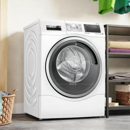 Bosch Washing Machine and Dryer - Series 8 - 6 / 10 kg - 1400RPM - Class D - White - WDU8H542ES