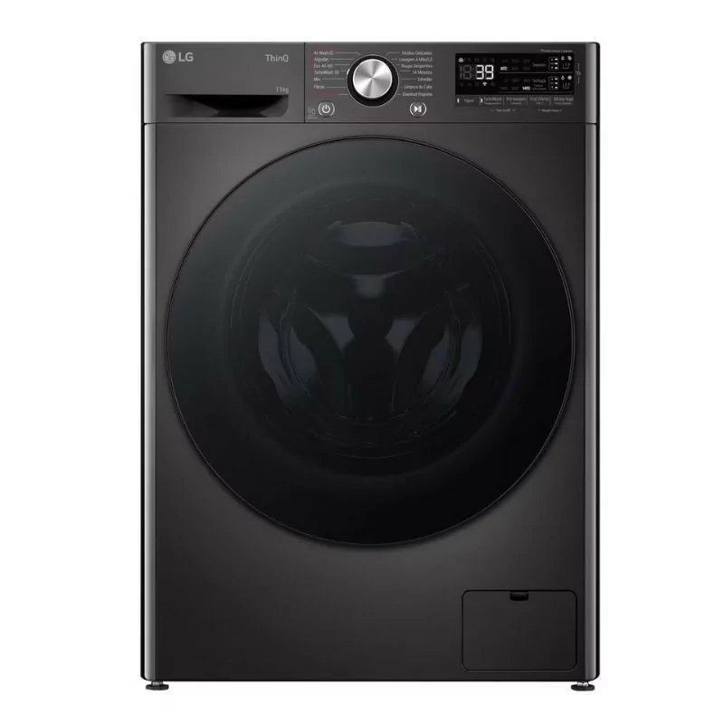 LG Washing Machine 10kg - 1400RPM - Class C - Gray - F4WR7511SGB LG Washing Machine 10kg - 1400RPM - Class C - Gray - F4WR7511SGB