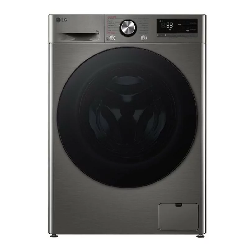 LG Washing Machine 10kg - 1400RPM - Class A - Gray - F4WR7010SGS LG Washing Machine 10kg - 1400RPM - Class A - Gray - F4WR7010SGS