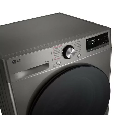 LG Washing Machine 10kg - 1400RPM - Class A - Gray - F4WR7010SGS