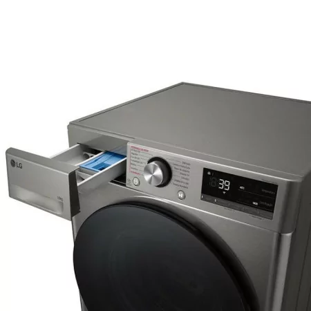 LG Washing Machine 10kg - 1400RPM - Class A - Gray - F4WR7010SGS