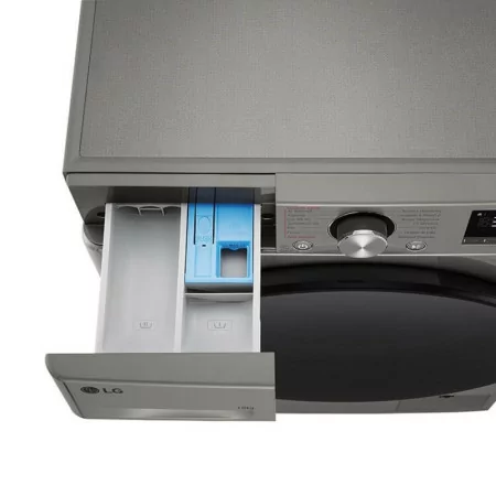 LG Washing Machine 10kg - 1400RPM - Class A - Gray - F4WR7010SGS