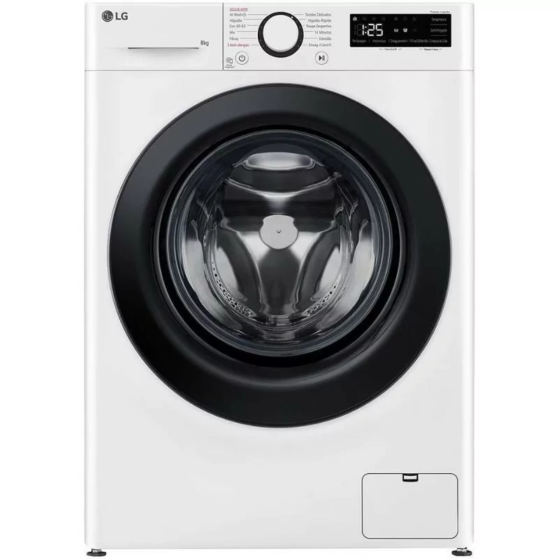 LG Washing Machine 8kg - 1200RPM - Class A - White - F2WR5S8S6W LG Washing Machine 8kg - 1200RPM - Class A - White - F2WR5S8S6W