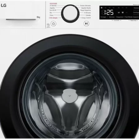 LG Washing Machine 8kg - 1200RPM - Class A - White - F2WR5S8S6W