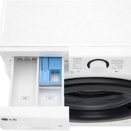LG Washing Machine 8kg - 1200RPM - Class A - White - F2WR5S8S6W