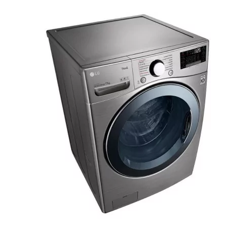 Máquina de Lavar Roupa LG 17Kg - 1100RPM - Classe E - Inox - F1P1CY2T