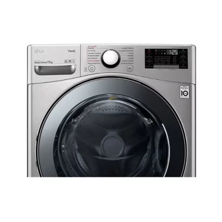 Máquina de Lavar Roupa LG 17Kg - 1100RPM - Classe E - Inox - F1P1CY2T