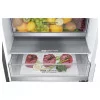 LG Combined Refrigerator - 384L - No Frost - Class C - Shiny Steel - GBB72PZVCN1