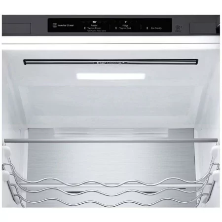 Frigorífico Combinado LG - 384L - No Frost - Classe C - Shiny Steel - GBB72PZVCN1|LG|8806091769862