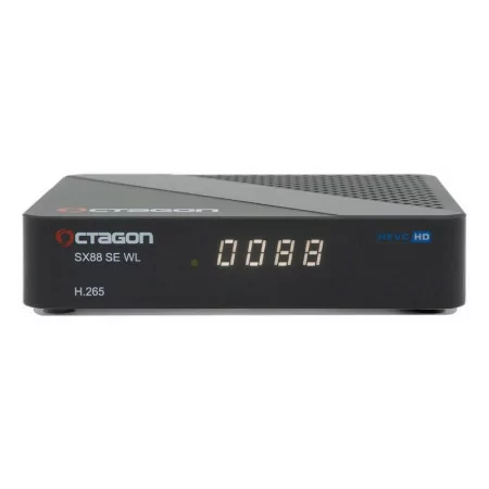 Octagon SX88 WL SE V2 - Definesat - IPTV / Satélite - Wi-Fi - H.265 Full HD|Octagon|4260189999991