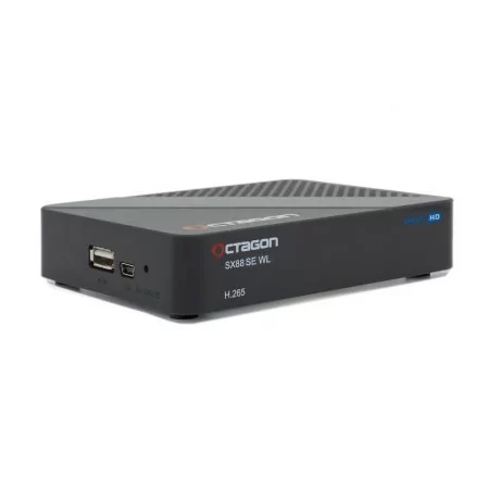 Octagon SX88 WL SE V2 - Definesat - IPTV / Satélite - Wi-Fi - H.265 Full HD|Octagon|4260189999991