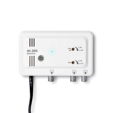 Alcad Indoor Signal Amplifier - 2 Outputs - AI-201