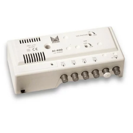 Alcad Indoor Signal Amplifier - 4 Outputs - AI-400