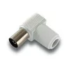 Angular Female IEC Antenna Connector 9.5mm - Alcad HC-095