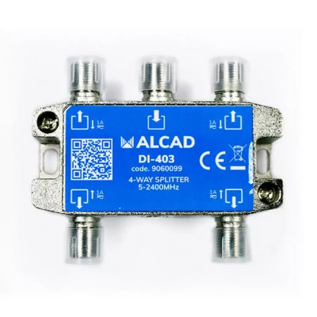 Repartidor Alcad - 4 Saídas - C/ PC - DI-403