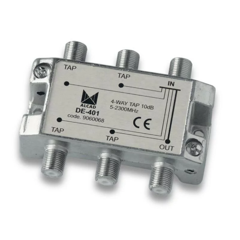 Alcad Splitter - 4 Outputs - 12 dB - DE-401