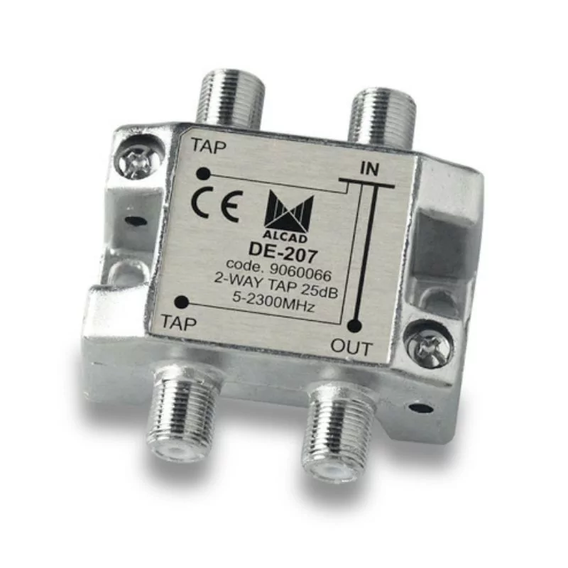 Alcad Splitter - 2 Outputs - 25 dB - DE-207