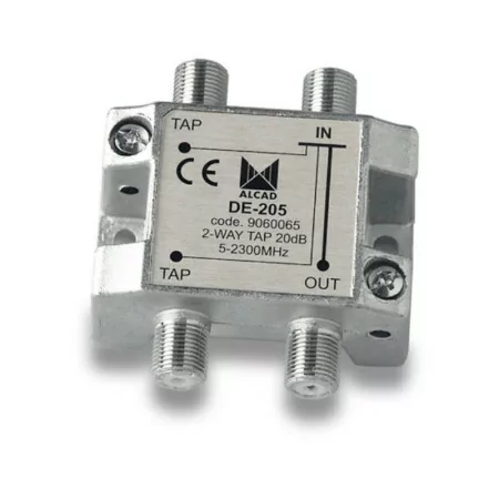Alcad Splitter - 2 Outputs - 20 dB - DE-205