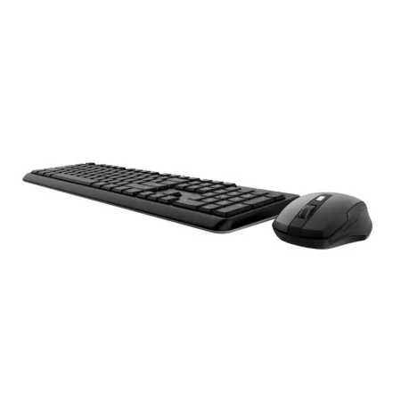 PT Trust Wireless Keyboard and Mouse - Black - 23942