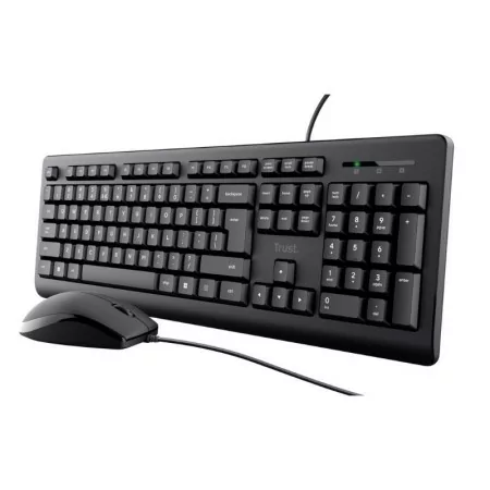 Kit Teclado & Rato Trust - C/ Fios - USB - Preto - 23970|Trust|8713439239911