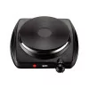 Placa Elétrica Portátil 1 Zona EDM - 1400W - Preta - 07658|EdM|8425998076585