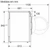 A+++ Bosch 9kg Tumble Dryer - Series 8 - White - WQB246C0ES
