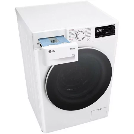 LG Washing Machine 11kg - A-10% - 1400RPM - White - F4WR3511A0W