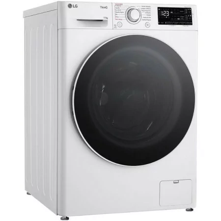 LG Washing Machine 11kg - A-10% - 1400RPM - White - F4WR3511A0W