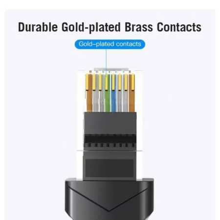 Cabo de Rede RJ45 Vention - Cat6 - 30 Metros - Preto - IBEBT|Vention|6922794745070