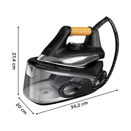 Rowenta Steam Iron - 2400W - Easy Steam - 1.4L - 5.9 Bar - Black/Grey - VR7361F0