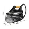 Rowenta Steam Iron - 2400W - Easy Steam - 1.4L - 5.9 Bar - Black/Grey - VR7361F0