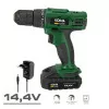 Koma Tools Screwdriver Drill - 14.4 Battery - 1500mAh - 700RPM - 08376