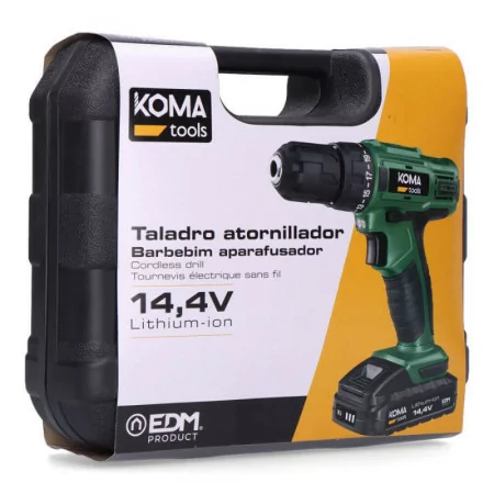 Koma Tools Screwdriver Drill - 14.4 Battery - 1500mAh - 700RPM - 08376