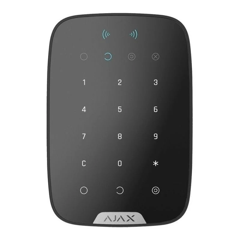 Teclado Tátil Ajax - Keypad Plus - Preto|AJAX|4820246099035 Teclado Tátil Ajax - Keypad Plus - Preto|AJAX|4820246099035