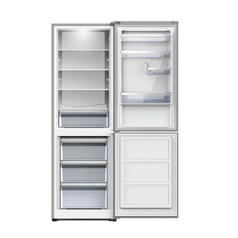 Silver Combination Refrigerator - 287 Liters - Stainless Steel - IPC287L/S