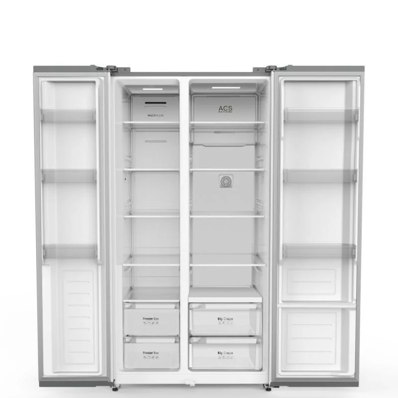 American Silver Refrigerator - 541L - Black - 412891