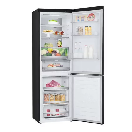 Frigorífico Combinado LG - 341L - (Preto / No Frost) - GBB71MCVGN|LG|8806091390868