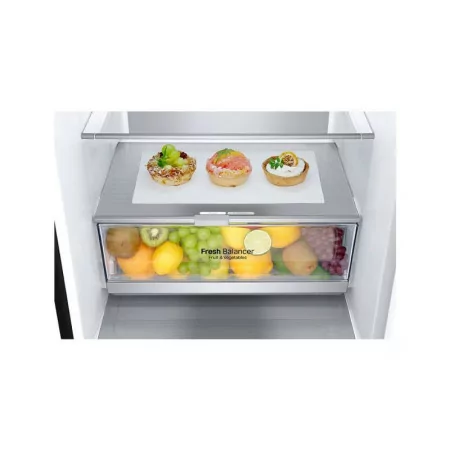 Frigorífico Combinado LG - 341L - (Preto / No Frost) - GBB71MCVGN|LG|8806091390868