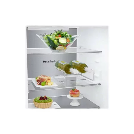 Frigorífico Combinado LG - 341L - (Preto / No Frost) - GBB71MCVGN|LG|8806091390868